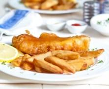 Beer battered fish